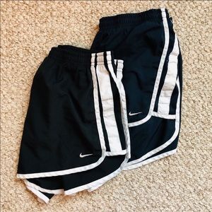 2 Nike running shorts